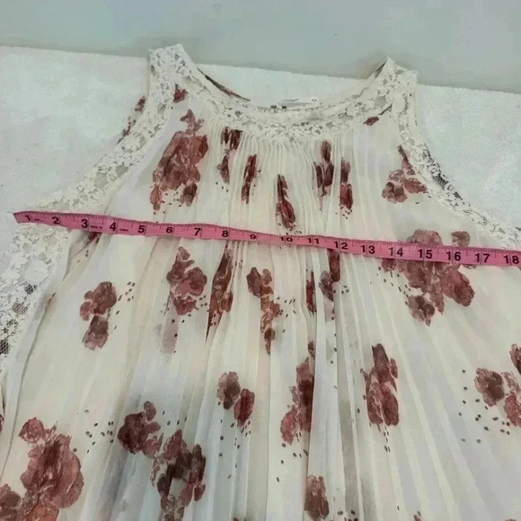 Free people pleated floral dress size M - Picture 11 of 13